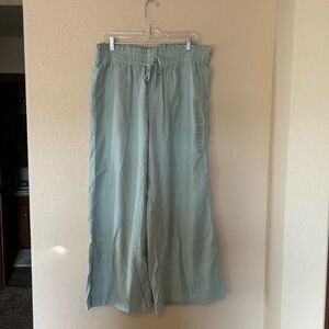 Figs Light Blue Wide-Leg Pants